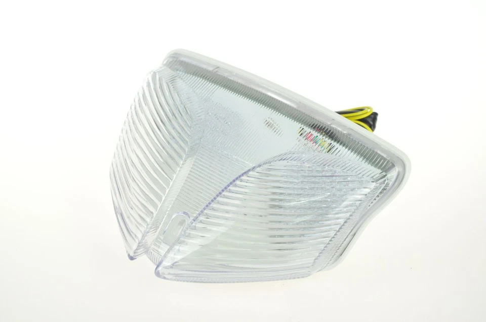 Luz trasera LED + señal de giro delantera + trasera apta para 11-23 GSXR600/750 09-16 GSXR1000 transparente Foto 3 de 4