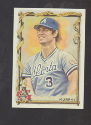 2023 Topps Allen & Ginter's #200 Dale Murphy card, Atlanta Braves legend