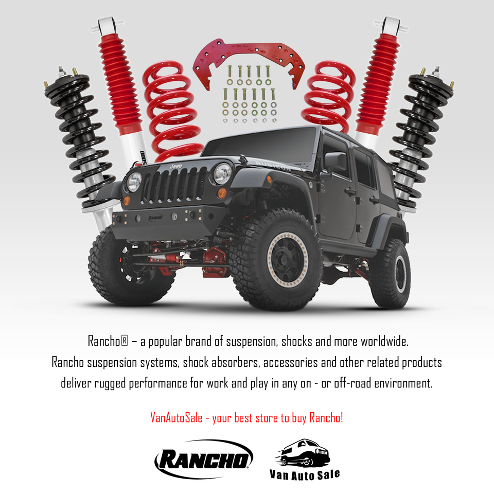 Rancho RS9000XL Rear Shocks for Ford Excursion 4WD 00-05 Kit 2 | eBay