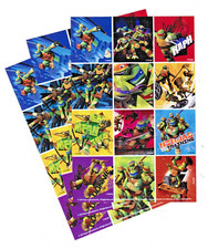 3 Sheets Teenage Mutant Ninja Turtles Stickers TMNT Donnie Mikey Raph