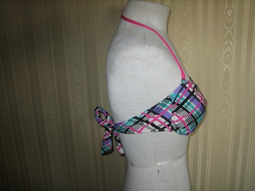 womens juniors california waves two piece bikini L - Picture 2 of 5