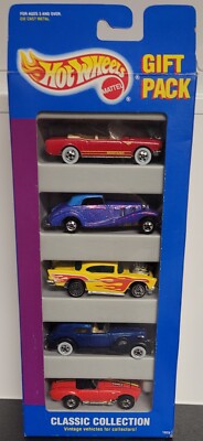 Hot Wheels 1991 Classics Collection 5-Car Gift Pack New Unopened