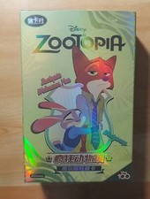 Tarjeta CardFun 2023 divertida Disney 100 Zootopia colección tarjetas 5 paquetes caja sellada