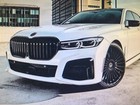 22 BLACK STAGGERED CONCAVE RF22 WHEELS BMW 7 SERIES 740 750 760 ALPINA 2016-2022