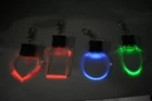 LOT 10pc Acrylic Keychain BLANK Light up LED Glow Clear Keychain Co2 Laser Blank
