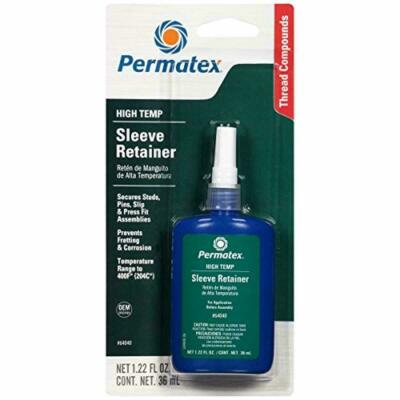 PERMATEX 64040 - High Temperature Sleeve Retainer, 36 ml