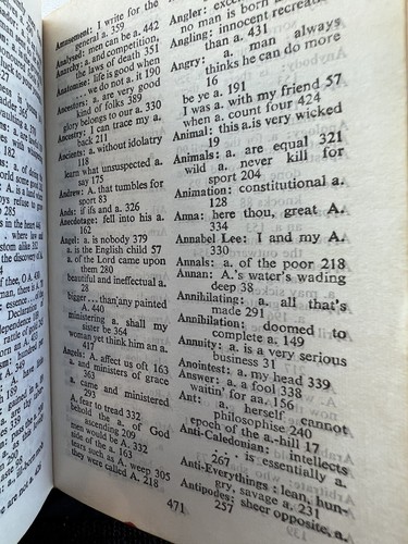 Collins Gem Dictionary of Quotations 1961 Miniature Bound Book Great Britain - Picture 9 of 10