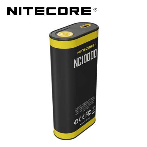 Nitecore NC10000 powerbank de voyage 10000mAh et lampe de secours pour le camping