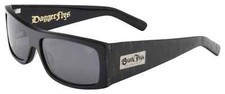Black Flys Fly Dagger Fly/ Detector 2 Sunglasses, Shiny Black, New
