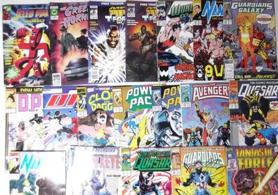 23 Marvel Now comic book LOT DP7 Avengers Power pack Quasar Guardians Galaxy