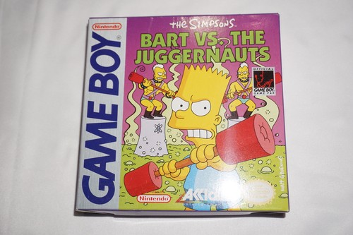 Simpsons: Bart vs. the Juggenauts (Nintendo Game Boy, 1992)