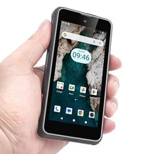 4 INCH 4G MINI Rugged Waterproof Cell Phone Android 14 Smartphone UNIWA R4001