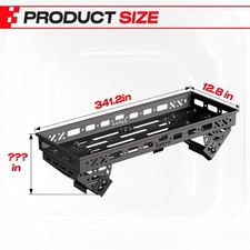 Rear Cargo Basket Rack Spare Tire Utility Storage Basket For 76-24 Jeep Wrangler Rear Cargo Basket Rack Spare Tire Utility Storage Basket For 76-24 Jeep Wrangler