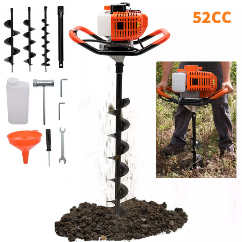 52CC Petrol Post Hole Borer