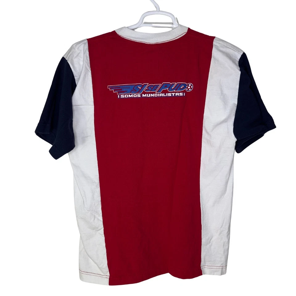 Camiseta De Colección Mundo Costa Rica Ticos Hombre Grande Fútbol Copa Mundial Y2K Foto 2 de 4