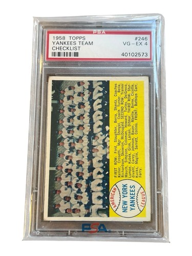 1958 New York Yankees #246