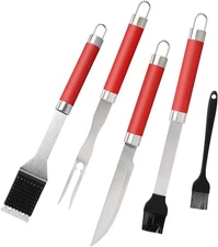 Dr. Camp 5 PCS Grilling Accessories,BBQ Accessories,Grill Set,Grilling... 