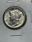 1942-P Unc Mercury Silver Dime 10c Philadelphia Mint - KK658