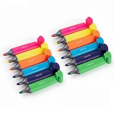 Lexio 12-Pack 1 Count Pack of 12 , Pink Green Yellow Orange Bule Purple