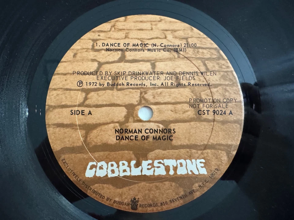 Norman Connors LP "Dance of Magic Cobblestone 9024 RARE Promo VG+ Herbie Hancock - Image 3 of 4