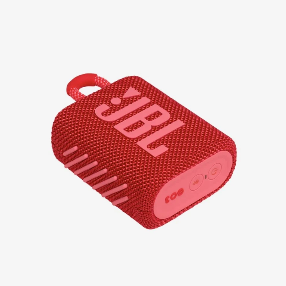 JBL Go 3 Mini Speaker Bluetooth Red Waterproof Ipx67 Case Bluetooth Wifi _ - Image 2 of 4