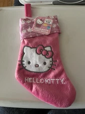 NWT! Hello Kitty Mini Holiday Stocking
