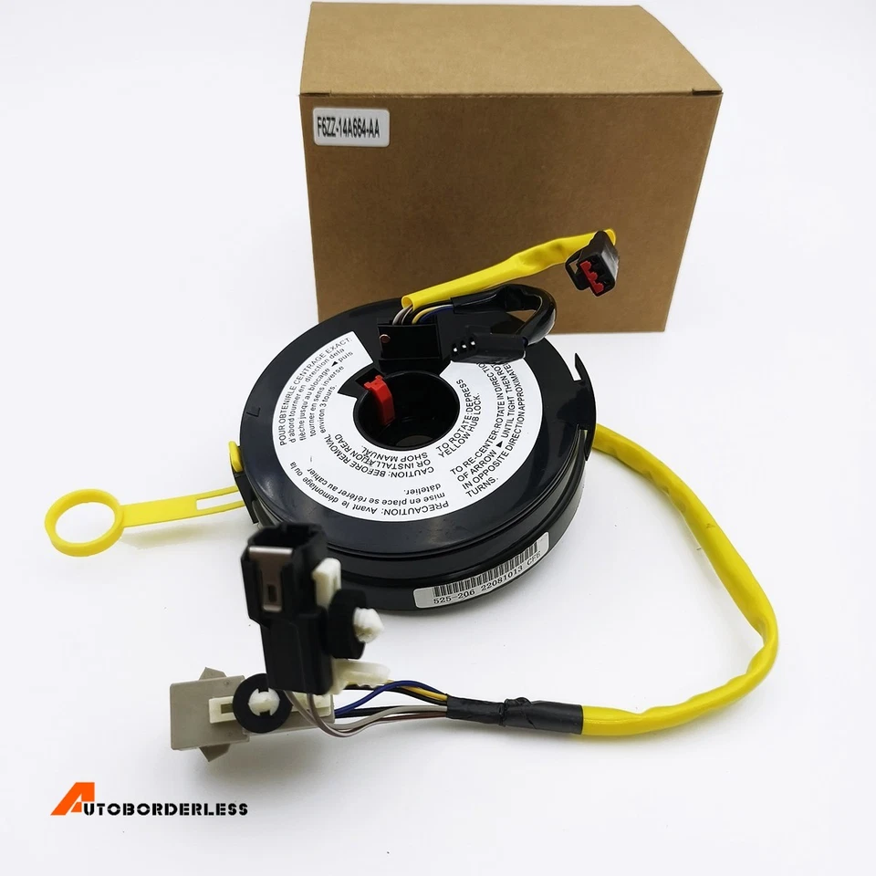 Clock Spring F6ZZ-14A664-AA For FORD MUSTANG Mustang 5.0L HO V8 M/T 1995-1998 US Foto 3 de 4