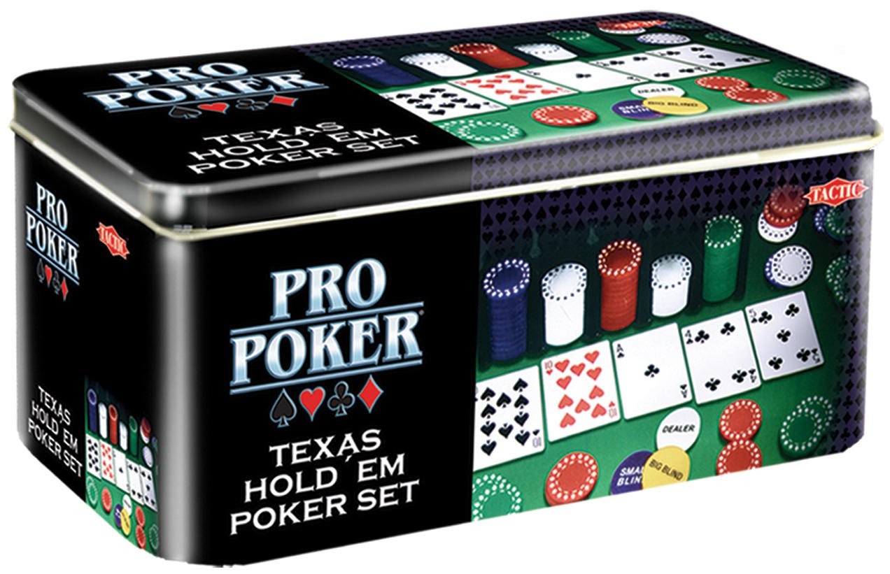 UK Pro Poker Texas Holdem Set - Tin 8190₽