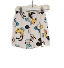 Disney Mickey Friends Size 4T Kids Elastic Waist Shorts Multicolor Cartoon