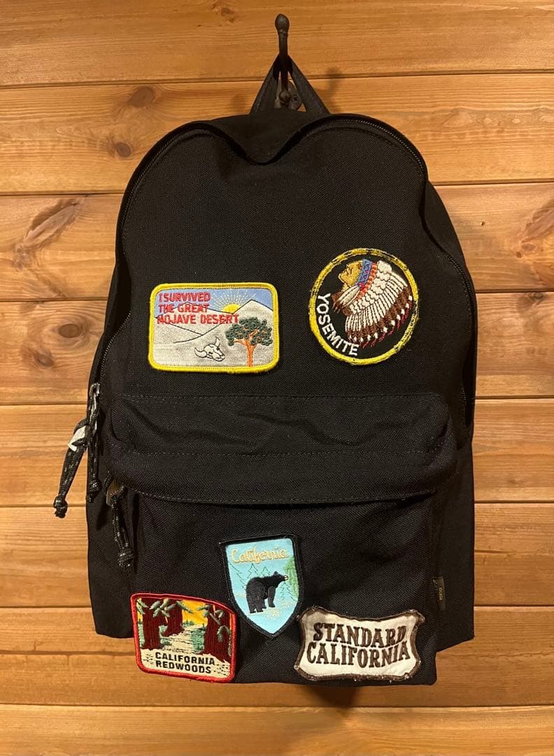 Standard California Porter Backpack Patch Used Du… - image 1
