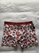 NEW PLAYBOY Boxers Playboy Boxer Briefs Mens XLarge Multicolor Playboy Bunny