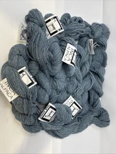 8 New Classic Elite Yarns Inca Alpaca 100% Alpaca Color 1120 Soft Blue 872yds