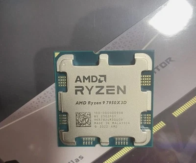 Ryzen 9 7950X3D listing on ebay