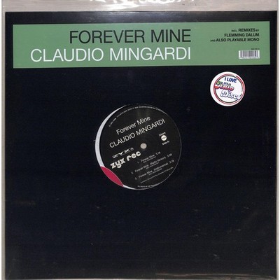 Claudio Mingardi / FOREVER MINE / Zyx Music / MAXI 1087-12 / 12 Inch