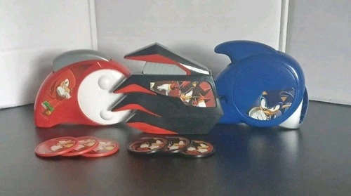 Sega x McDonald's Sonic Toys Early 2000s Disc Shooters