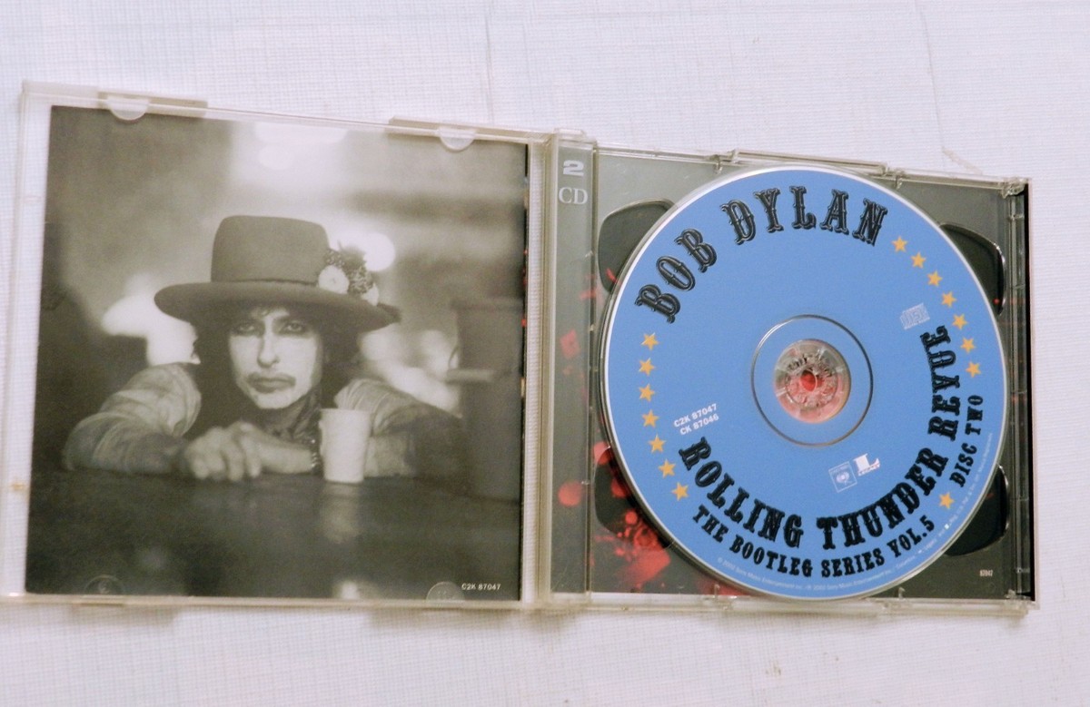 洋楽 Bob Dylan The Rolling Thunder Revue CD 2-CD, Bob Dylan – Live 1975 (The Rolling Thunder Revue),US PRESS