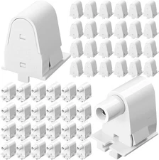 24 Pairs Single Pin FA8 Tombstone T8 T10 T12 Led Socket Lampholder Lamp Replacem