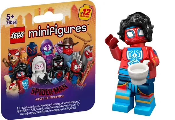 MINIFIGURE LEGO SERIE ACROSS THE SPIDER-VERSE 71050 N°4 SPIDER-MAN INDIA