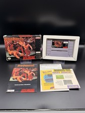 Pit-Fighter (Super Nintendo SNES) Great Condition CIB Complete & Tested