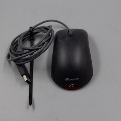Microsoft Wheel Mouse Optical USB X802382 1.1A Black Tested