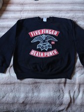 Five Finger Death Punch , Sweat Shirt, Unisex, Size small.,New 