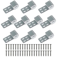 10 PCS 15.7x8.6 Inch Couch Spring Clips Upholstery Repair Kit 40 Screws