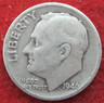1946 D Roosevelt Silver Dime - First Year - Circulated - Actual Coin I509 Denver Roosevelt