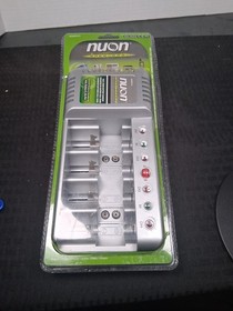 NUON NiCd NiMH Battery Charger For 5 Different Type Batteries NURECH8-A / SEALED