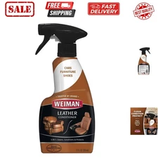 Leather Cleaner and Conditioner for Furniture - Cleans Conditions and Restore...