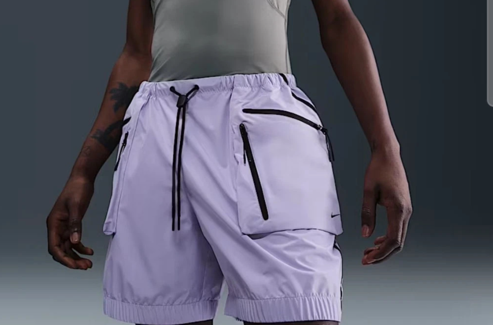 Nike Tech Super Lightweight Shorts Purple HJ2946-515 | Men's S