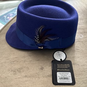 Bruno Capelo Australian Wool Hat XL Purple Legionnaire Collection