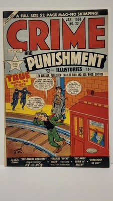 Crime And Punishment #22 FN- 5.5 1949 Lev Gleason Charles Biro Golden Age