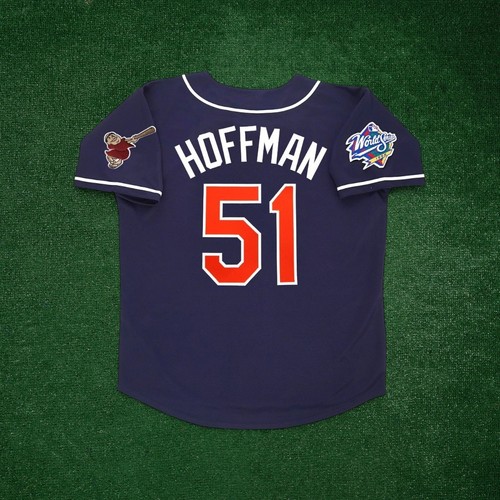 Trevor Hoffman San Diego Padres 1998 World Series Alt Navy Blue Men's Jersey