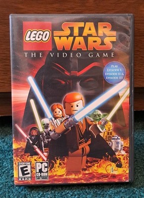 LEGO Star Wars: The Video Game (PC, 2005) COMPLETE w/ Manual